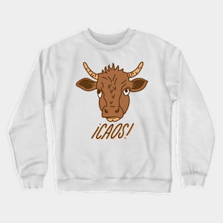 Caos Cow Crewneck Sweatshirt